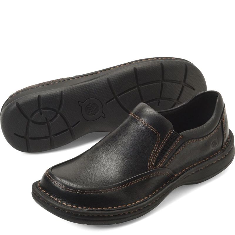 Born Men's Blast III Slip-Ons & Lace-Ups - Black