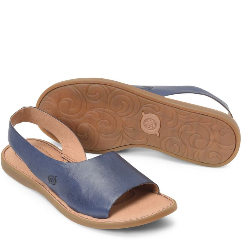 Born Women's Inlet Sandals - Navy (Blue)