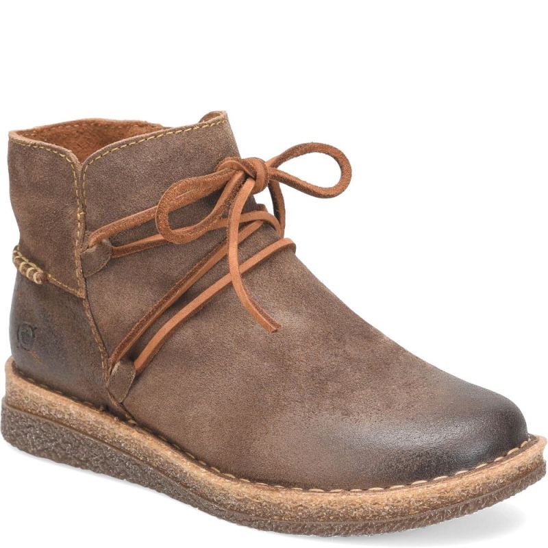 Born Women's Calyn Boots - Taupe Avola distressed (Tan)