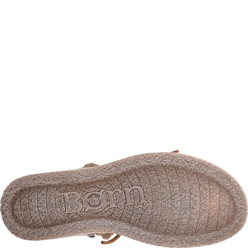 Born Women's Calyn Boots - Taupe Avola distressed (Tan)