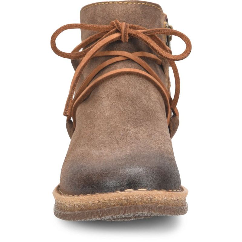 Born Women's Calyn Boots - Taupe Avola distressed (Tan)