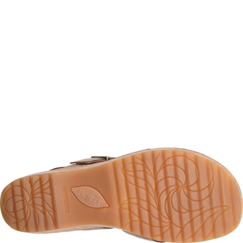 Born Women's Aida Sandals - Luggage (Brown)