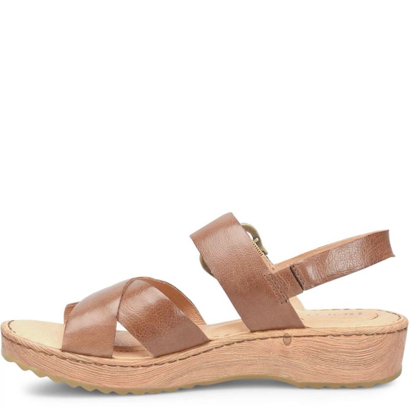 Born Women's Aida Sandals - Luggage (Brown)
