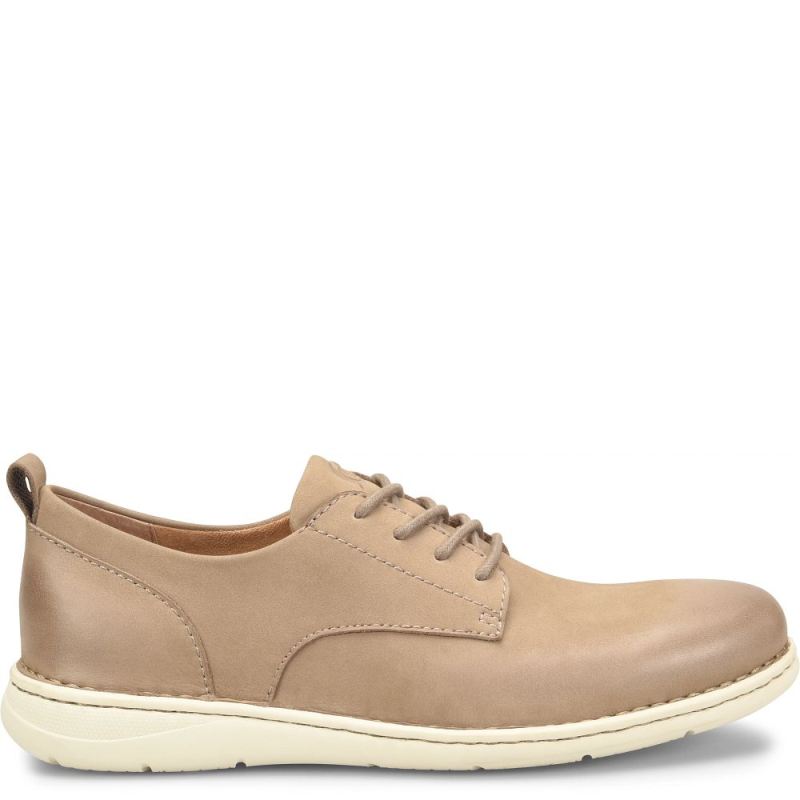 Born Men's Todd Slip-Ons & Lace-Ups - Taupe Stone (Tan)