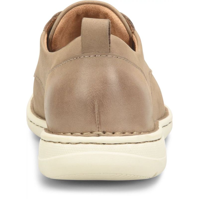 Born Men's Todd Slip-Ons & Lace-Ups - Taupe Stone (Tan)