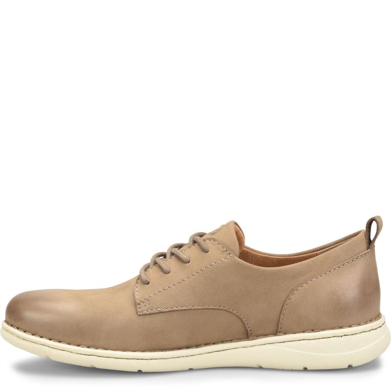 Born Men's Todd Slip-Ons & Lace-Ups - Taupe Stone (Tan)