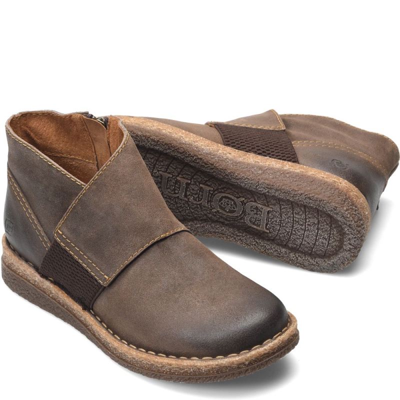 Born Women's Tora Boots - Wet Weather Distressed (Grey)