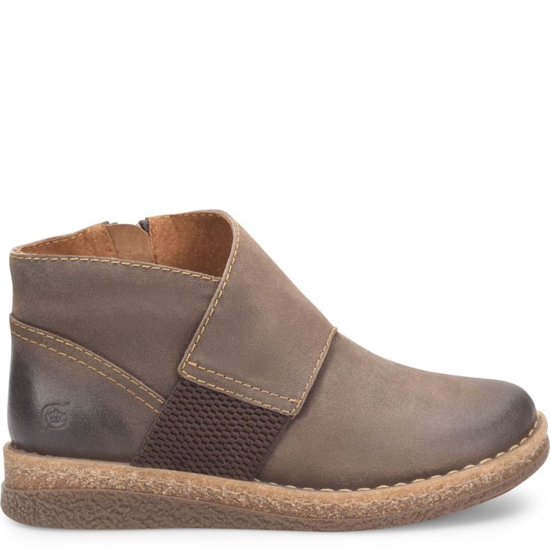 Born Women's Tora Boots - Wet Weather Distressed (Grey)