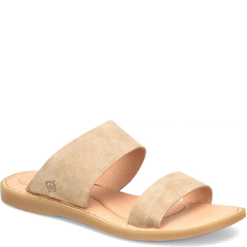 Born Women's Inslo Sandals - Taupe Suede (Tan)