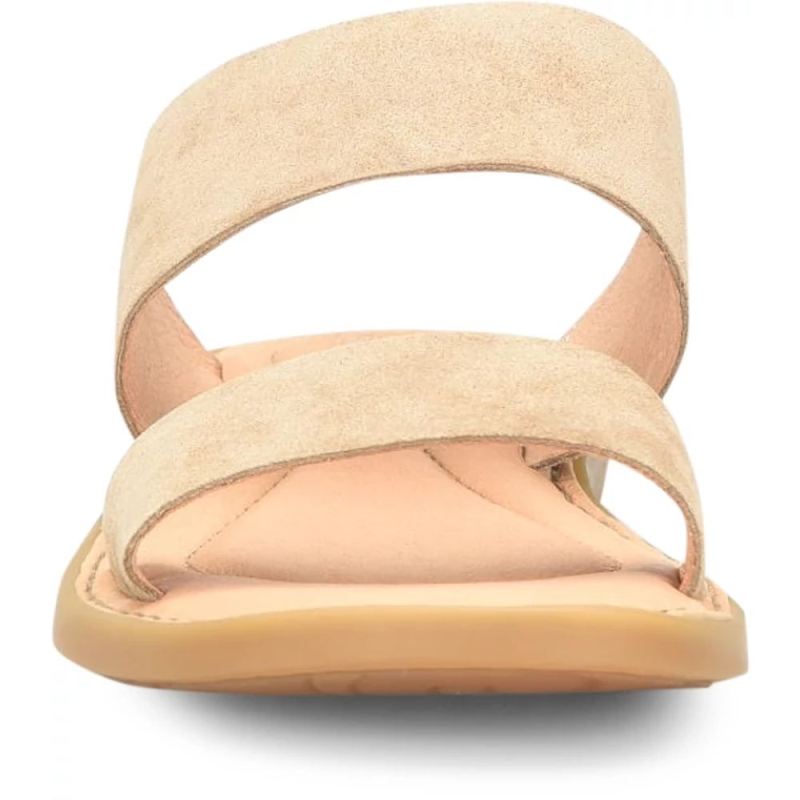 Born Women's Inslo Sandals - Taupe Suede (Tan)