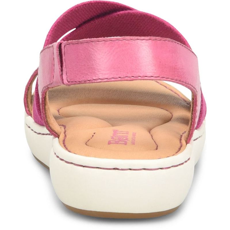 Born Women's Jayla Sandals - Dark Hot Pink Combo (Pink)