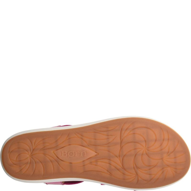 Born Women's Jayla Sandals - Dark Hot Pink Combo (Pink)