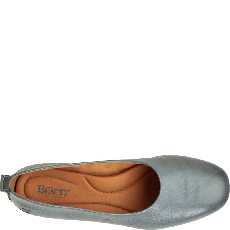 Born Women's Beca Flats - Pine Green (Green)