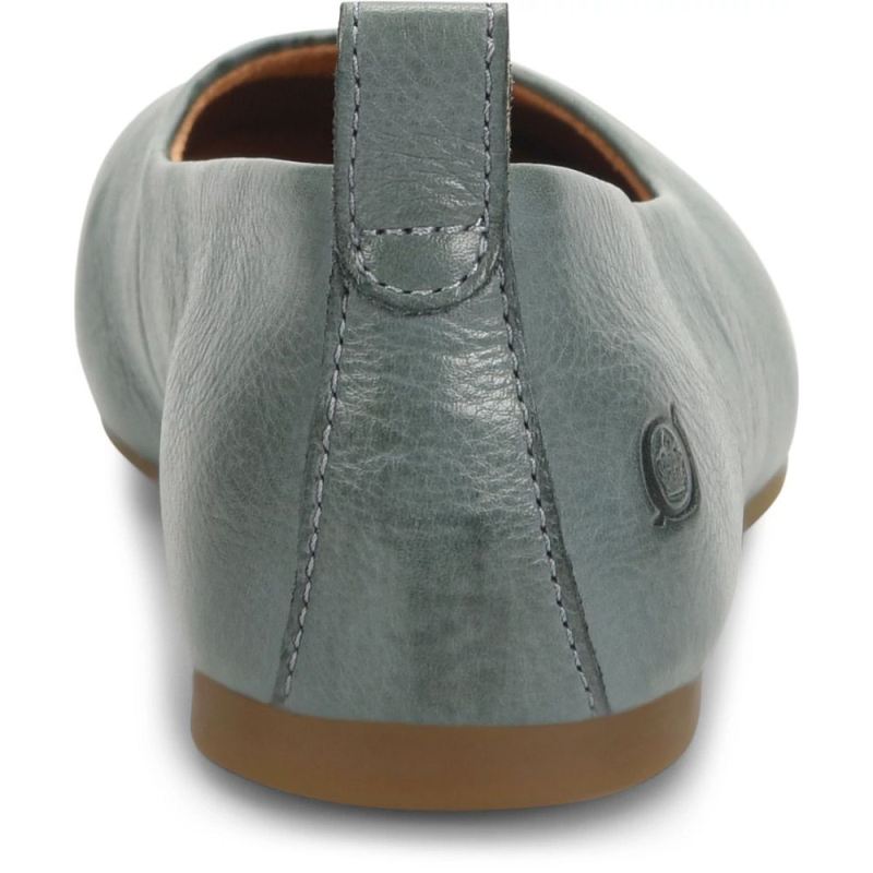 Born Women's Beca Flats - Pine Green (Green)
