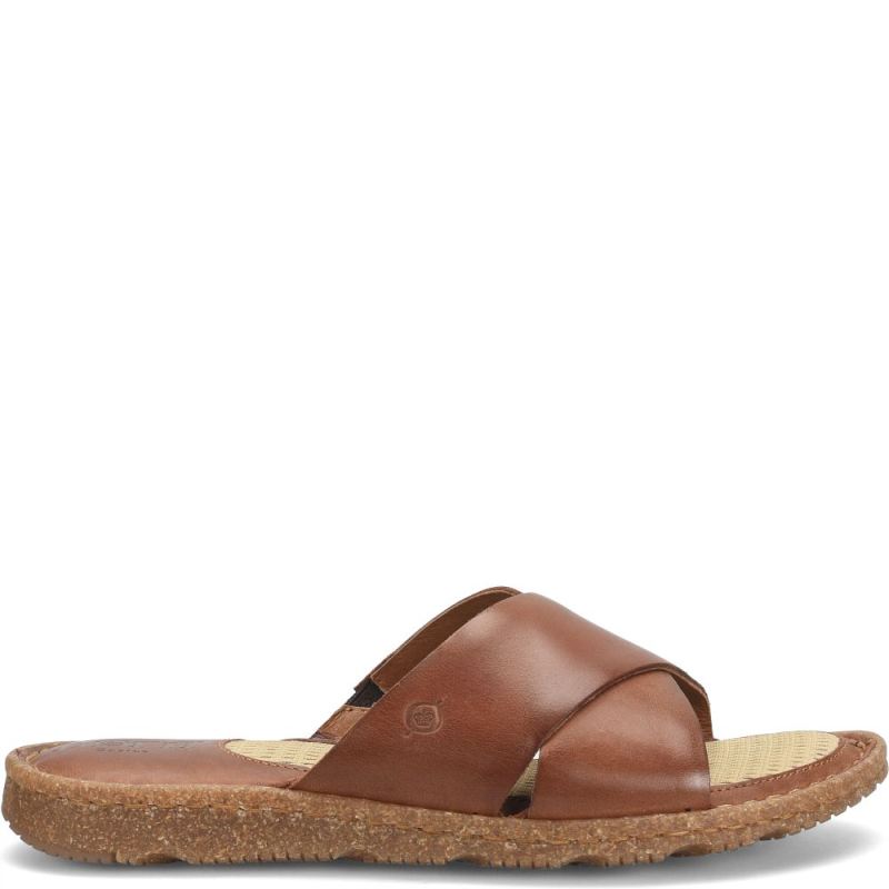 Born Women's Hana Basic Sandals - Light Brown (Brown)