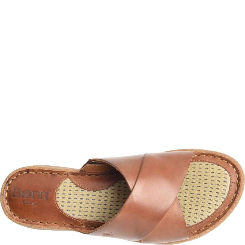 Born Women's Hana Basic Sandals - Light Brown (Brown)