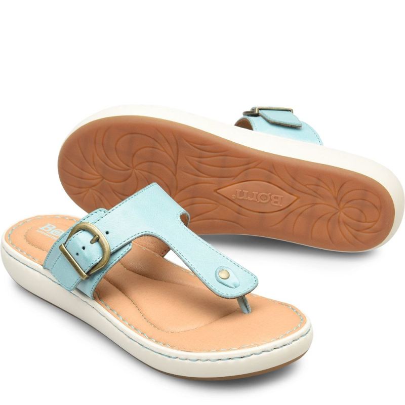 Born Women's Jules Sandals - Turquoise Aqua (Green)
