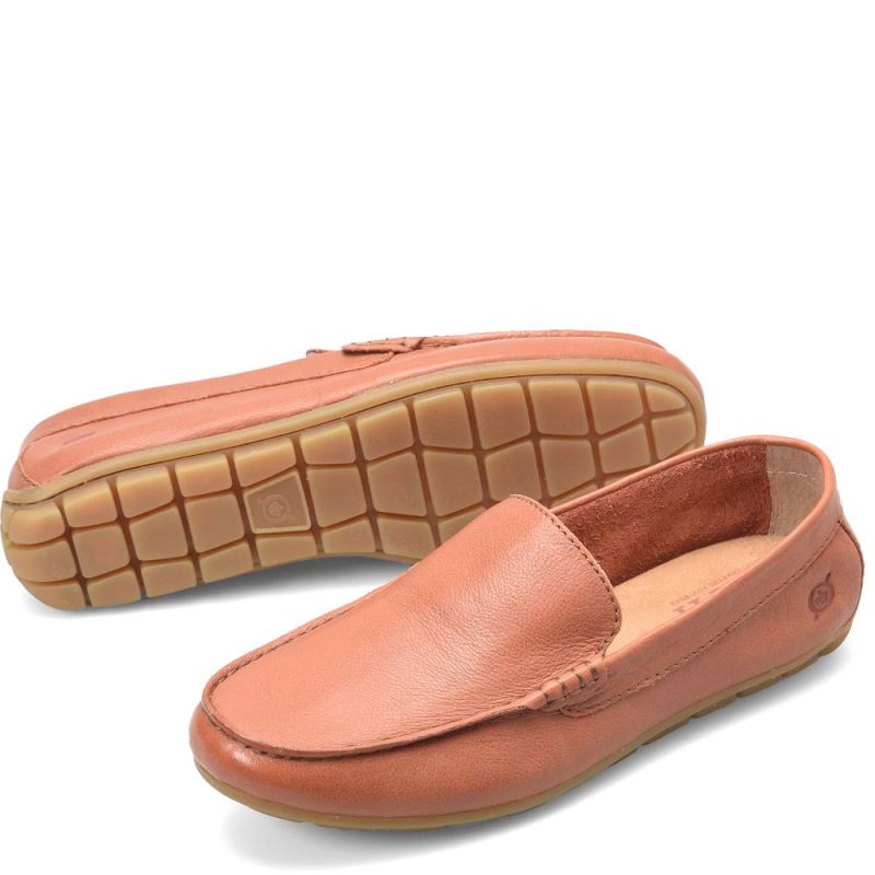 Born Men's Allan Slip-Ons & Lace-Ups - Rust Apache (Brown)