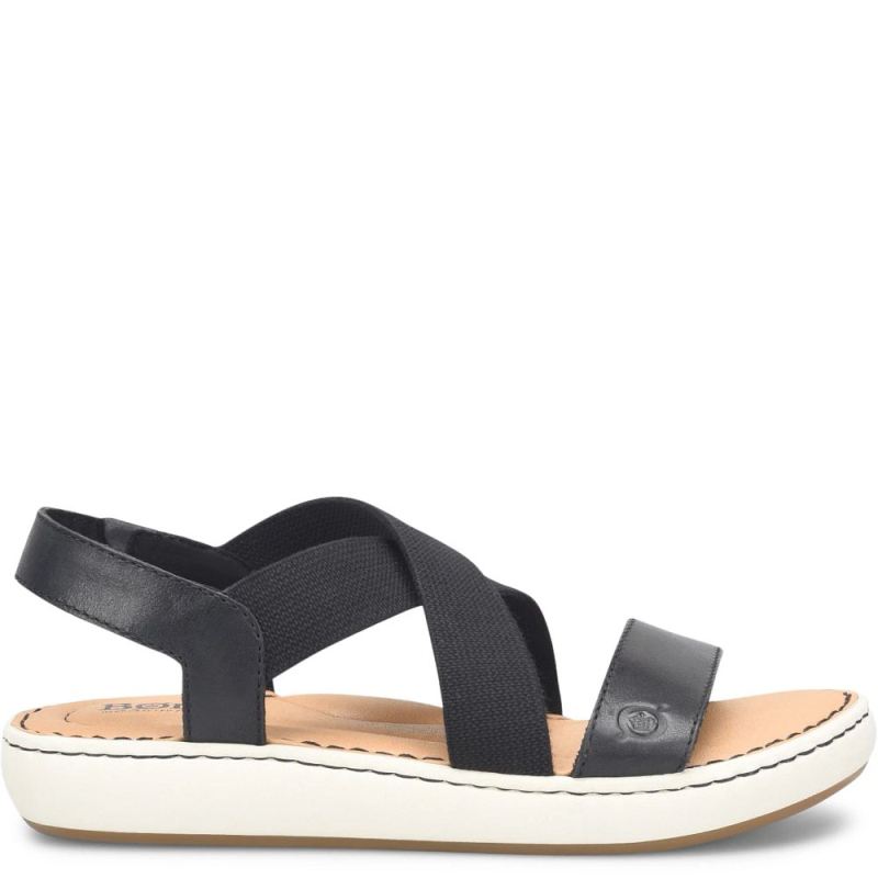 Born Women's Jayla Sandals - Black Combo (Black)