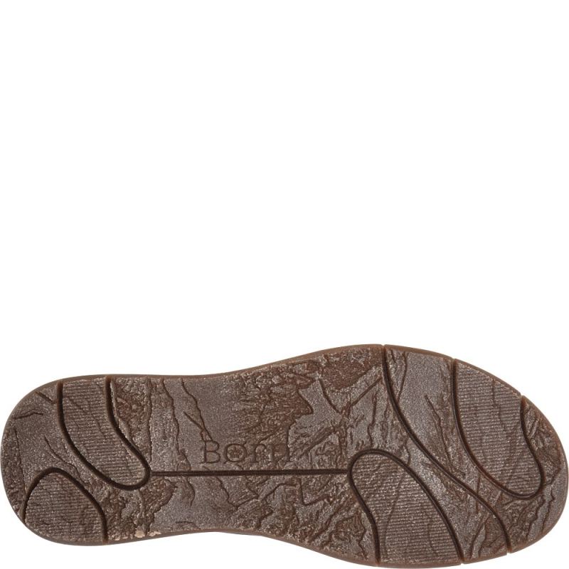 Born Men's Bryson Clog Slip-Ons & Lace-Ups - Dark Concrete Distr