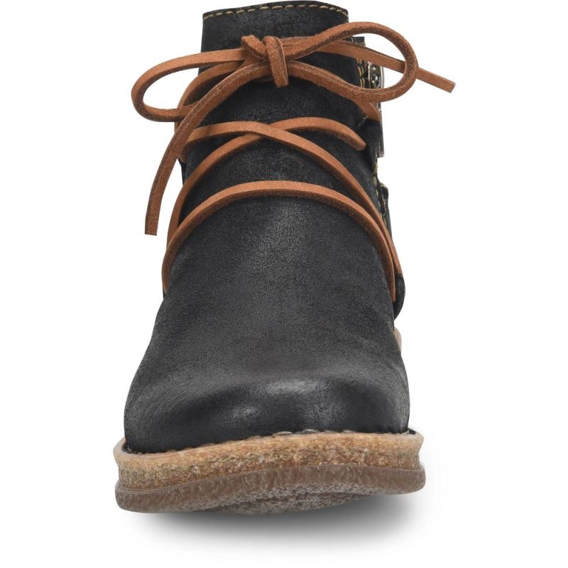 Born Women's Calyn Boots - Black Distressed (Black)