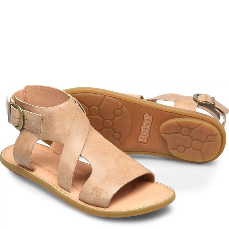 Born Women's Marlowe Sandals - Natural Sabbia (Tan)