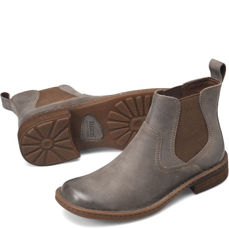 Born Men's Hemlock Boots - Charcoal (Grey)