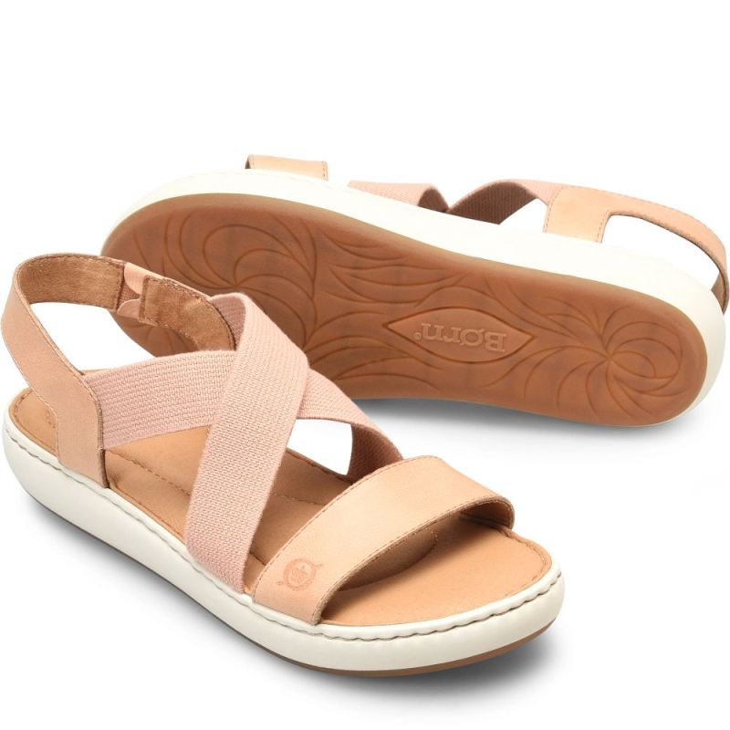 Born Women's Jayla Sandals - Blush Peach Combo (Pink) Born Women's Jayla Sandals - Blush Peach Combo (Pink)
