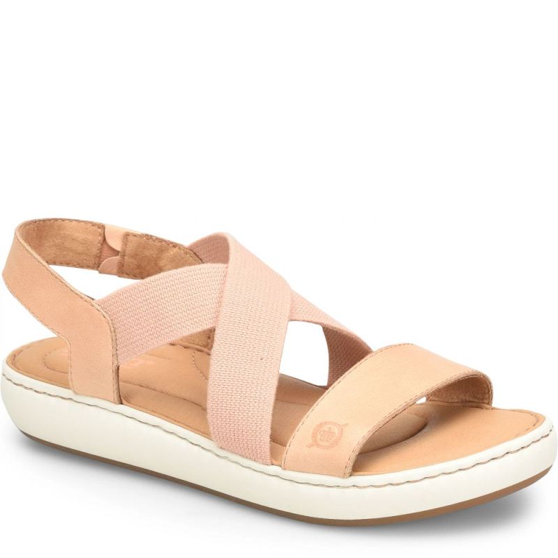 Born Women's Jayla Sandals - Blush Peach Combo (Pink)