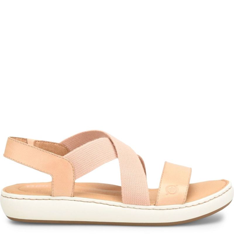 Born Women's Jayla Sandals - Blush Peach Combo (Pink)