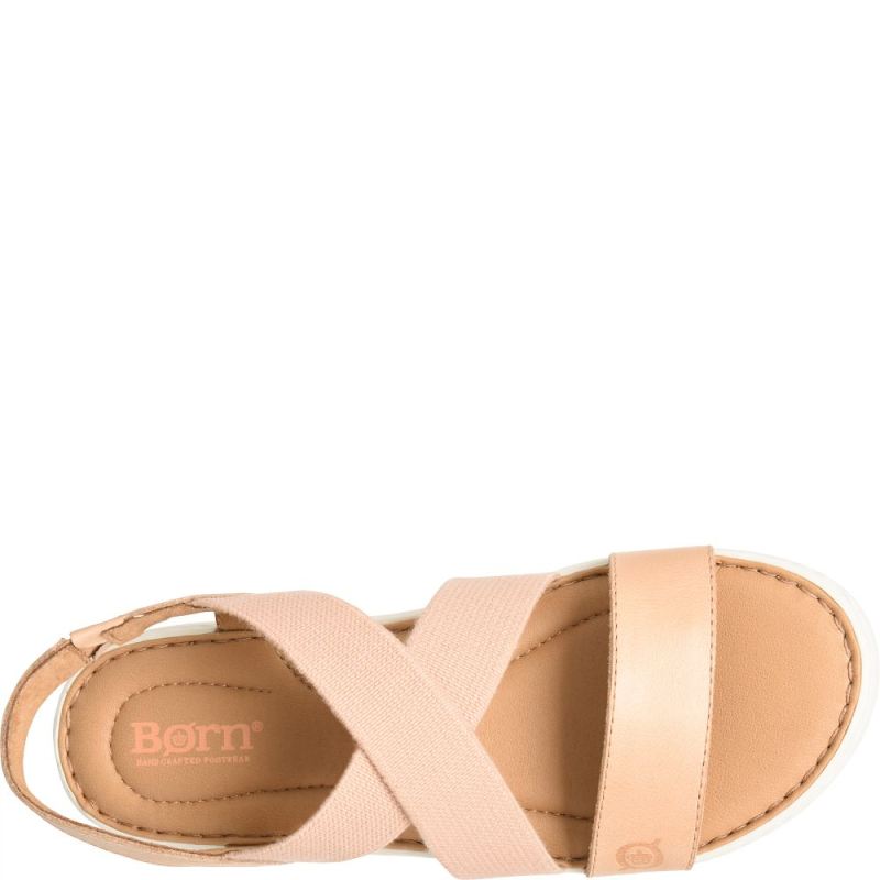 Born Women's Jayla Sandals - Blush Peach Combo (Pink)