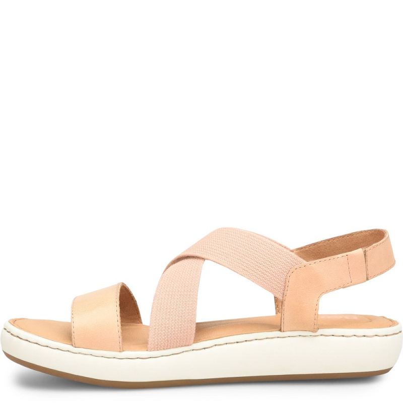 Born Women's Jayla Sandals - Blush Peach Combo (Pink)