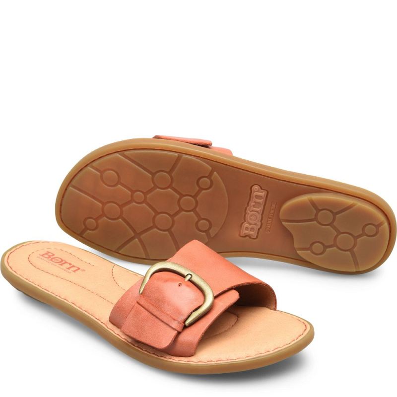 Born Women's Miarra Sandals - Orange Papaya (Orange)