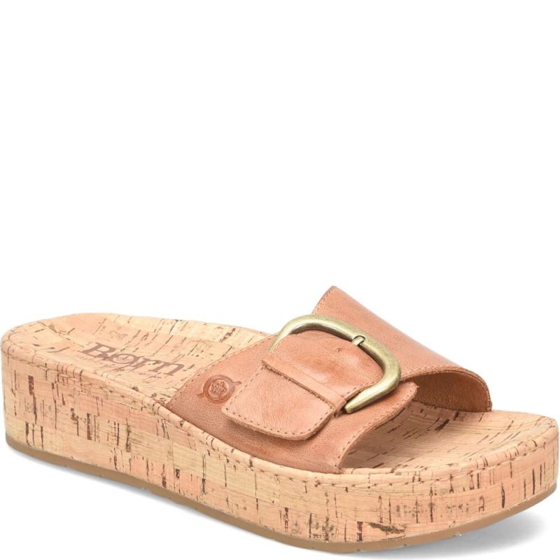 Born Women's Sloane Sandals - Tan Cuoio (Brown)