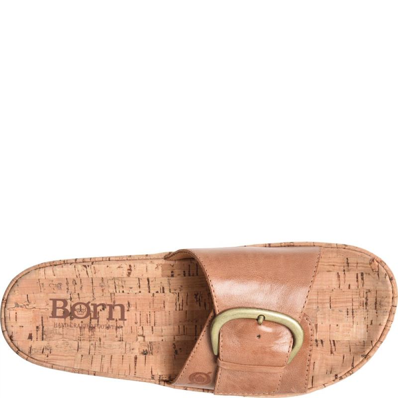 Born Women's Sloane Sandals - Tan Cuoio (Brown)