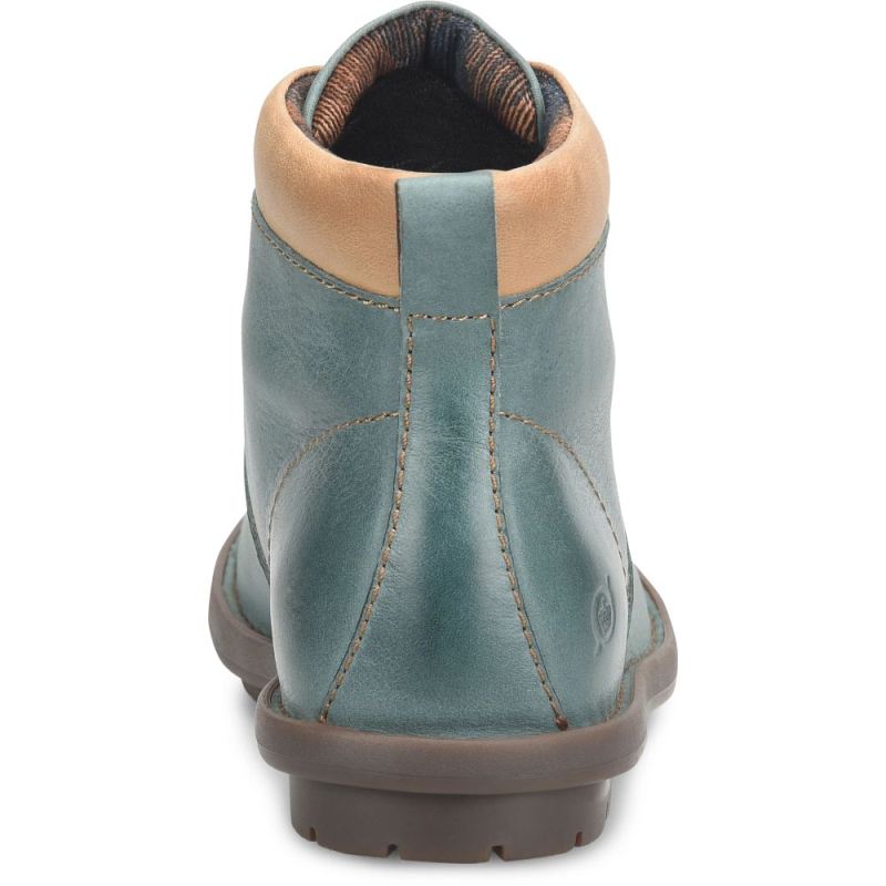 Born Women's Blaine Boots - Turquoise and Natural (Blue)