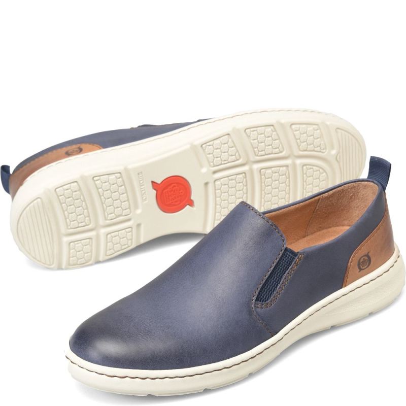 Born Men's Morgan Slip-Ons & Lace-Ups - Universe Terra Combo (Bl