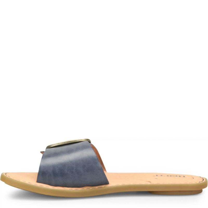Born Women's Miarra Sandals - Navy Oceano (Blue)