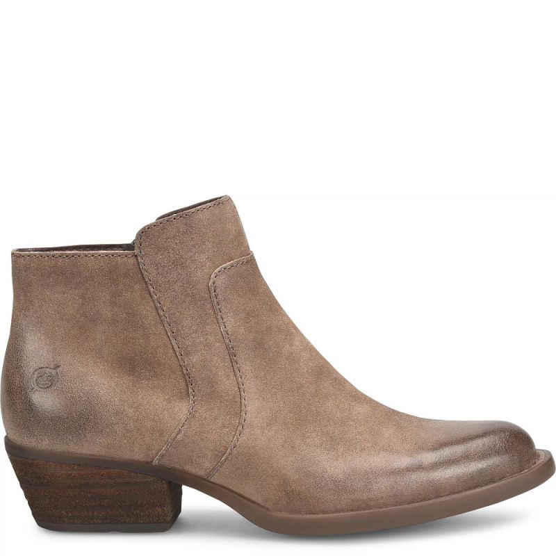 Born Women's Mckenzie Boots - Taupe Distressed (Tan)