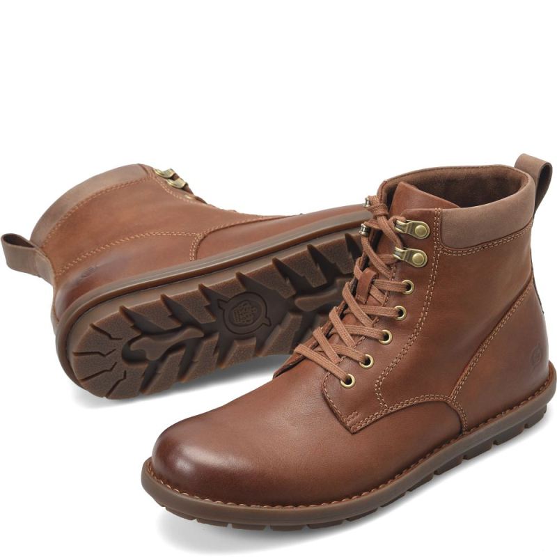 Born Men's Sean Boots - Sorrel Brown (Brown)