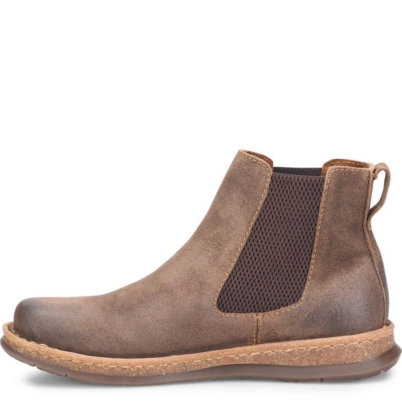 Born Men's Brody Boots - Taupe Avola Distressed (Tan)