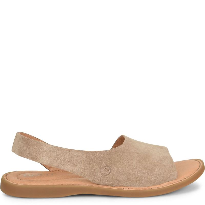 Born Women's Inlet Sandals - Taupe Suede (Tan)