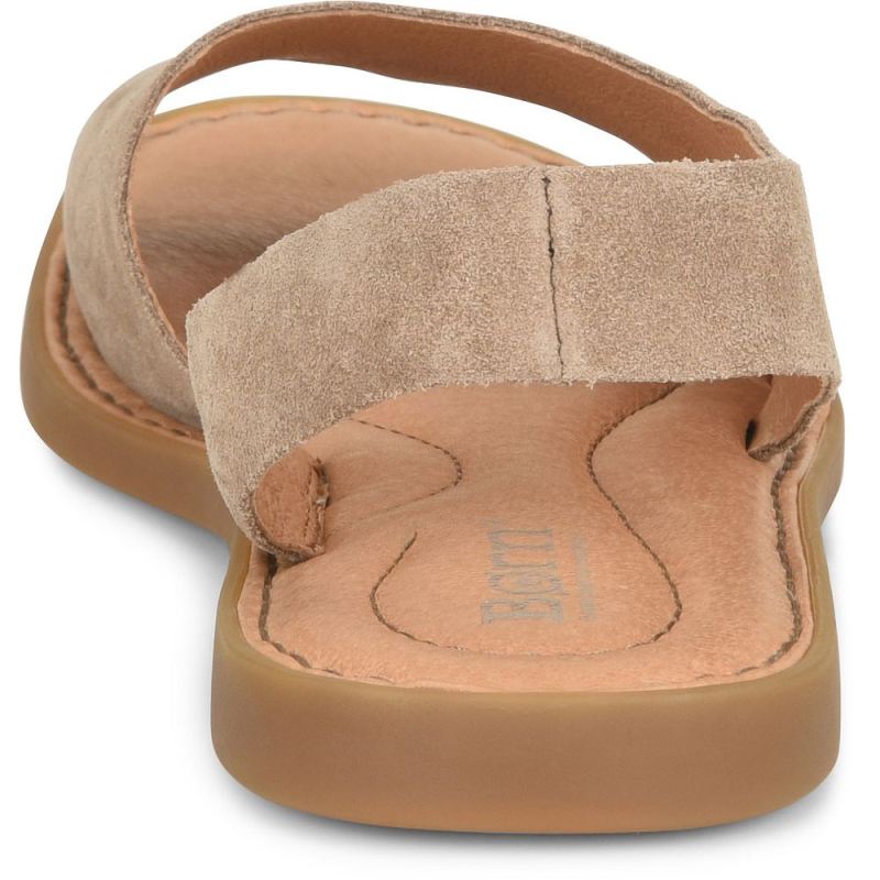 Born Women's Inlet Sandals - Taupe Suede (Tan)