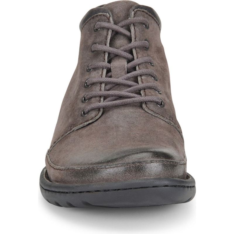 Born Men's Nigel Boots - Grey Combo Distressed (Grey)