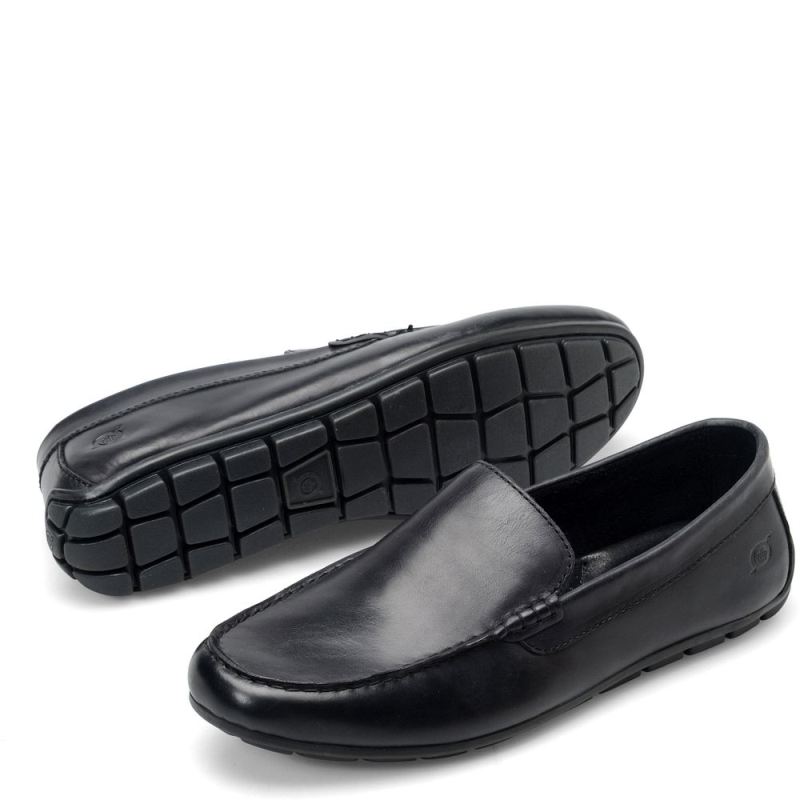 Born Men's Allan Slip-Ons & Lace-Ups - Black