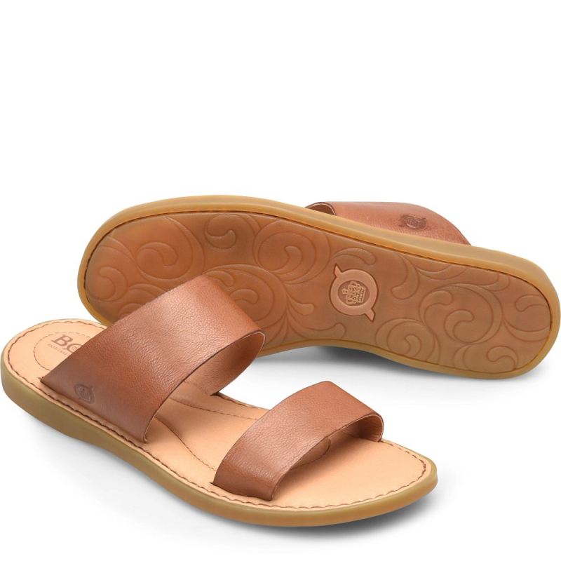 Born Women's Inslo Sandals - Cuoio Brown (Brown)