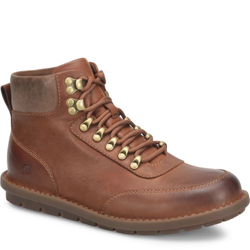 Born Men's Scout Boots - Brown With Taupe (Brown)