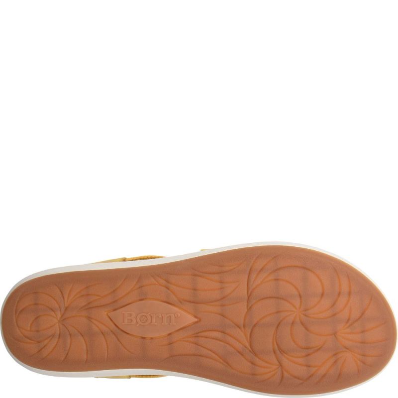 Born Women's Jayla Sandals - Lemon (Yellow)