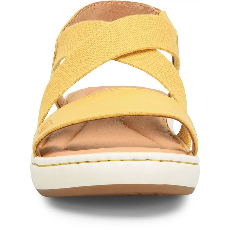 Born Women's Jayla Sandals - Lemon (Yellow)