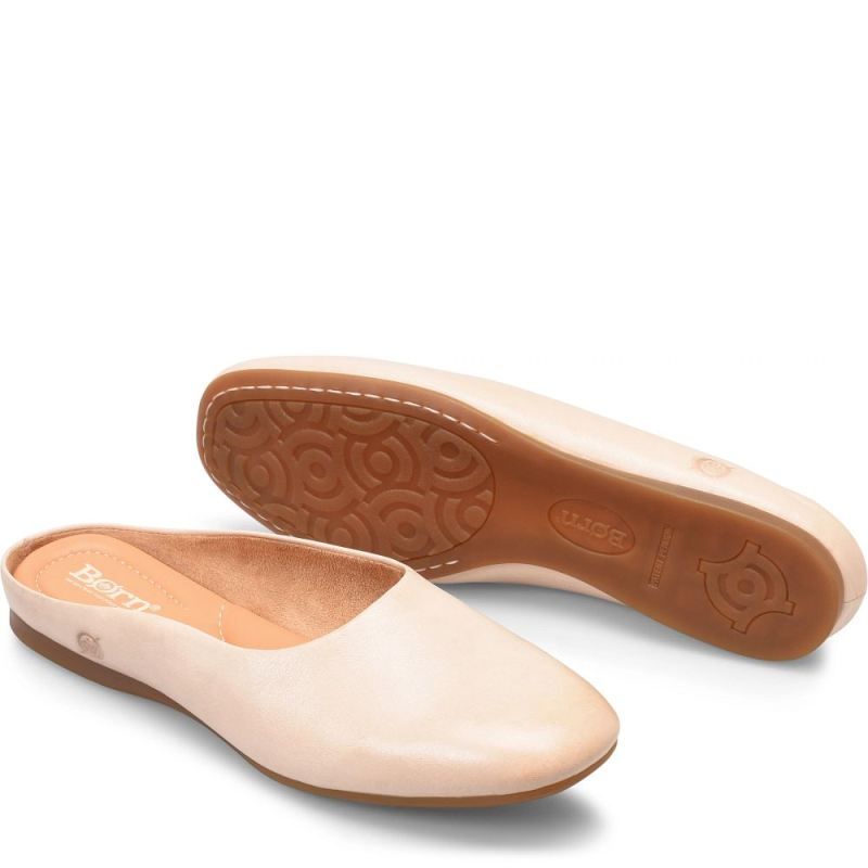 Born Women's Bryar Flats - Natural Nude (White)